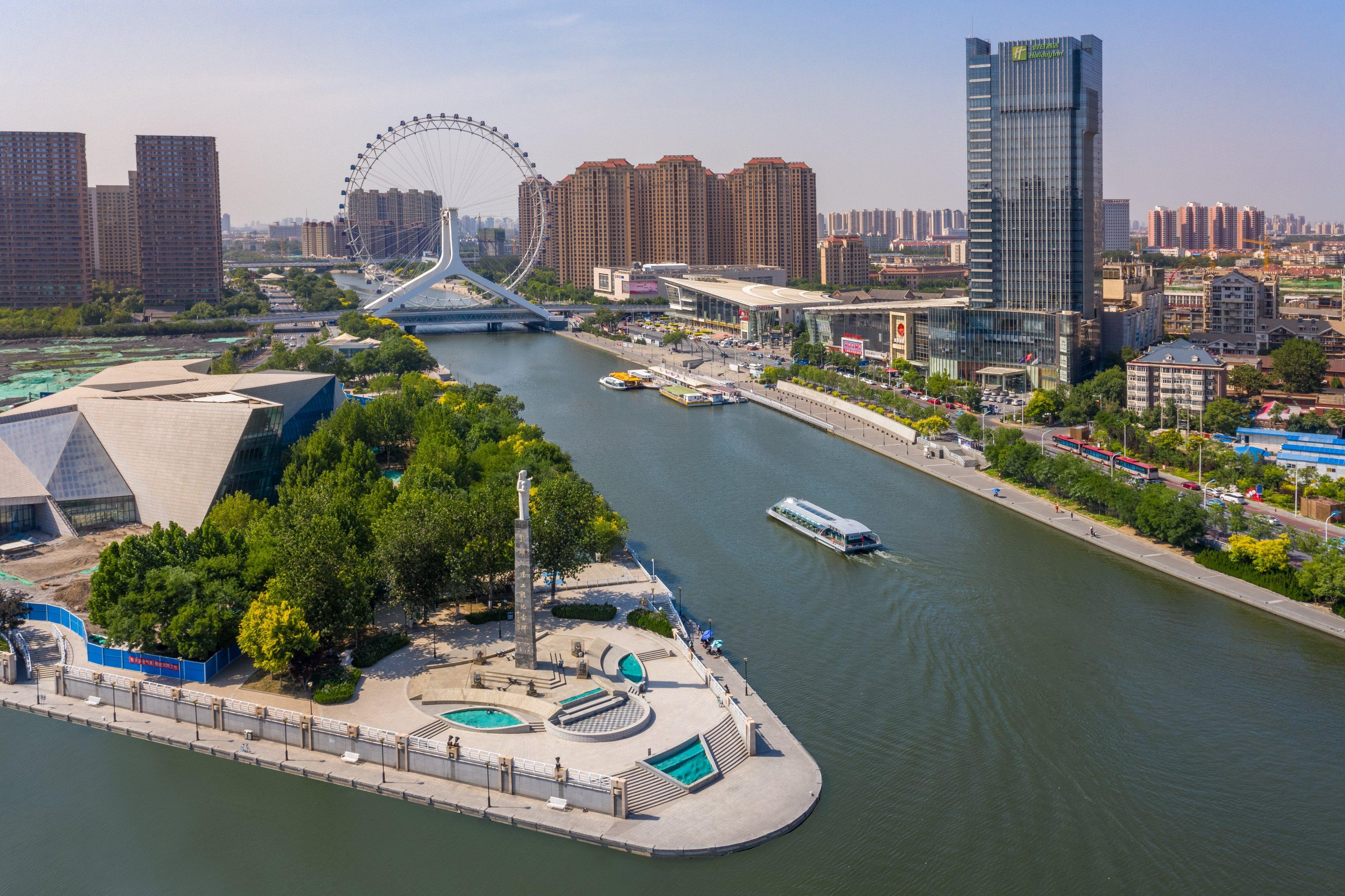 Holiday Inn Tianjin Riverside By Ihg Exterior foto